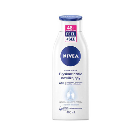 Błyskawicznie nawilżający balsam do ciała 400ml