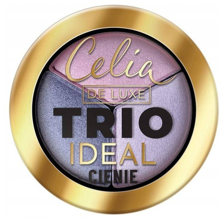 De Luxe Trio Ideal prasowane cienie do powiek 301 4g