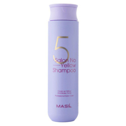 5 Salon No Yellow Shampoo szampon tonujący do rozjaśnionych włosów 300ml
