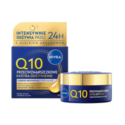 Q10 Przeciwzmarszczkowe Ekstra Odżywienie głęboko regenerujący krem na noc 50ml
