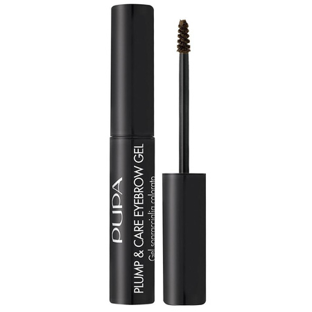 Plump &amp; Care Eyebrow Gel koloryzujący żel do brwi 002 Brown 3ml