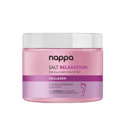 Nappa lawendowa sól odprężenie na zrogowaciały naskórek stóp 400g