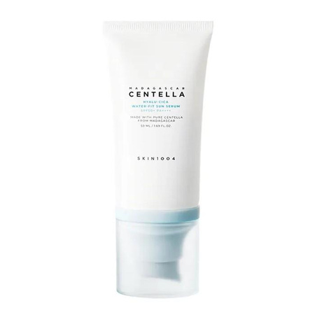 SKIN1004 Madagascar Centella Hyalu-Cica Water-Fit Sun Serum lekki nawilżający krem przeciwsłoneczny SPF50+ PA++++ 50ml
