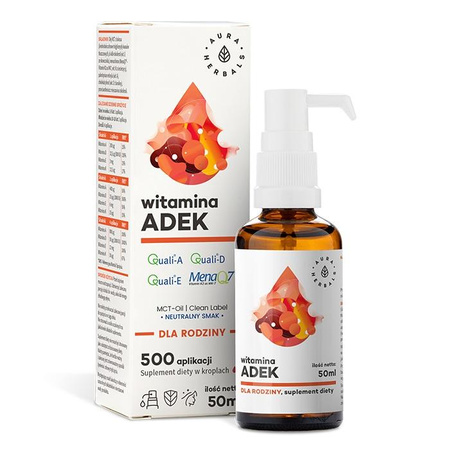 Witamina ADEK dla rodziny suplement diety w kroplach 50ml