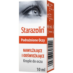 Podrażnione oczy łagodzące krople do oczu 10ml