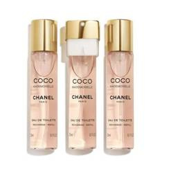 Chanel Coco Mademoiselle EDT spray 20ml + 2x20ml refill