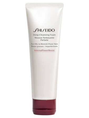 SHISEIDO Deep Cleansing Foam głęboko oczyszczająca pianka do cery tłustej i skłonnej do niedoskonałości 125ml