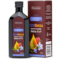 EstrOmega bioestry kwasów omega 3-6-9 suplement diety w płynie 250ml