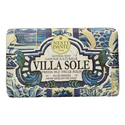 Villa Sole Fresia Blu Delle Eolie naturalne mydło w kostce 250g