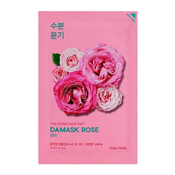Holika Holika Pure Essence Mask Sheet Damask Rose przeciwzmarszczkowa maseczka z ekstraktem z róży 20ml