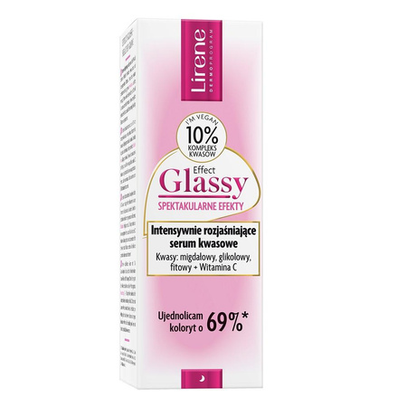 Effect Glassy intensywnie rozjaśniające serum kwasowe 30ml