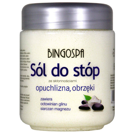 Sól do stóp ze skłonnościami do opuchlizny i obrzęków 550g