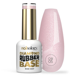 Nailsology Diamond Rubber Base baza hybrydowa DB05 MissCandy 8ml