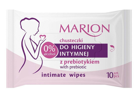 Intimate Wipes chusteczki do higieny intymnej z prebiotykiem 10szt