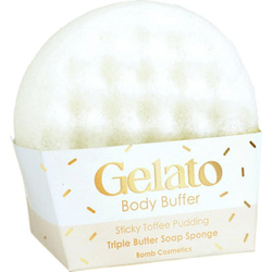 Gelato Body Buffer gąbka do mycia ciała Sticky Toffee Pudding 200g