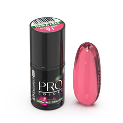 Pro Colors Hema Free lakier hybrydowy 91 Glassy Pink 7g