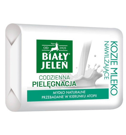 Hipoalergiczne mydło naturalne z kozim mlekiem i lnem 100g