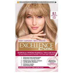 Excellence Creme farba do włosów 8.1 Jasny Popielaty Blond