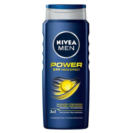 Men Power 24H Fresh Effect żel pod prysznic 500ml