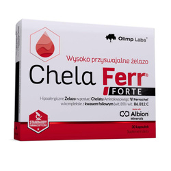 Chela-Ferr Forte suplement diety 30 kapsułek