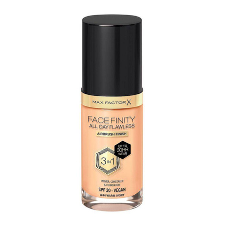 Facefinity All Day Flawless 3w1 kryjący podkład w płynie W44 Warm Ivory 30ml