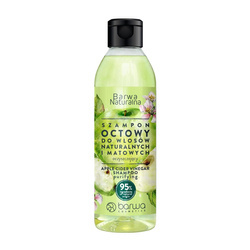 Naturalna szampon octowy do włosów naturalnych i matowych 300ml