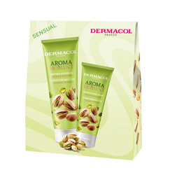 Aroma Moment Sicilian Pistachio zestaw krem do rąk 100ml + żel pod prysznic 250ml