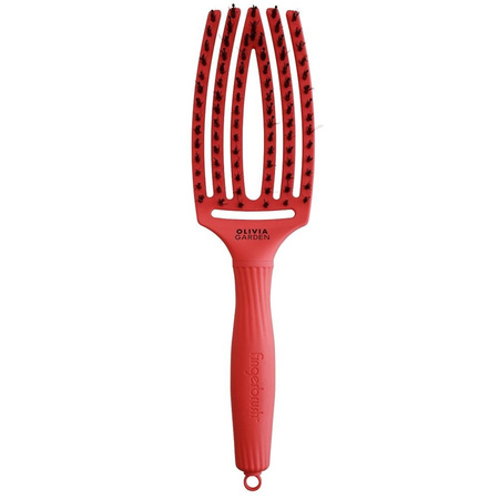 FingerBrush I'm Perfection Combo Medium szczotka do rozczesywania włosów Red Confidence