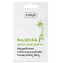 Ziaja Maseczka enzymatyczna z mikrogranulkami Ogórek 7ml