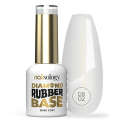 Nailsology Diamond Rubber Base baza hybrydowa DB02 Beach Babe 8ml