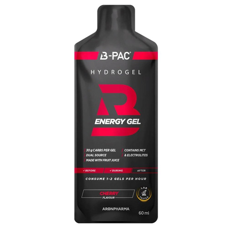 B-PAC Energy Gel żel energetyczny z kofeiną Cherry 60ml
