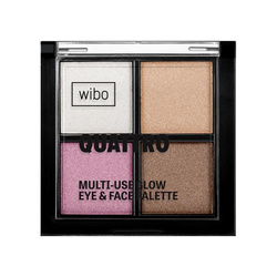 Quattro Multi-Use Glow Palette wielozadaniowa paleta rozświetlająca do twarzy i ciała 6g