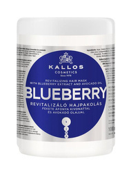 Blueberry Revitalizing Hair Mask With Blueberry Extract And Avocado Oil rewitalizująca maska do włosów z ekstraktem jagód i olejem avokado 1000ml