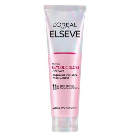 Elseve Glycolic Gloss odżywka do włosów szorstkich i matowych 150ml