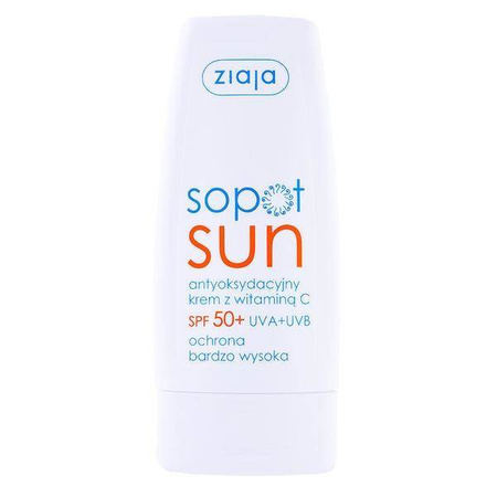 Ziaja Sopot Sun antyoksydacyjny krem z witaminą C SPF50 50ml