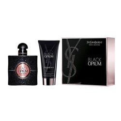 Black Opium Pour Femme zestaw woda perfumowana spray 50ml + balsam do ciała 50ml