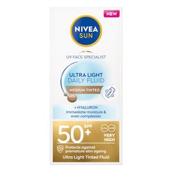 Sun Ultra Light Daily Fluid SPF50+ fluid do twarzy Medium Tinted 40ml