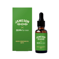 ZEW FOR MEN Jameson Triple Triple x ZEW for men matowy olejek do brody 30ml