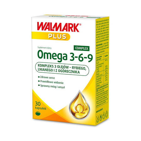 Omega 3-6-9 Complex suplement diety 30 kapsułek