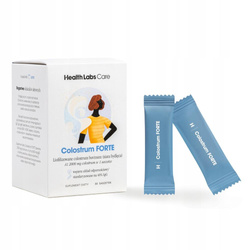 Health Labs Care Colostrum FORTE liofilizowane colostrum bovinum suplement diety 30 saszetek