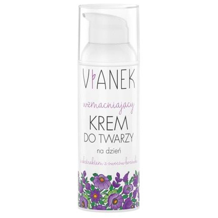 Vianek Wzmacniający krem do twarzy na dzień z ekstraktem z owoców borówki 50ml