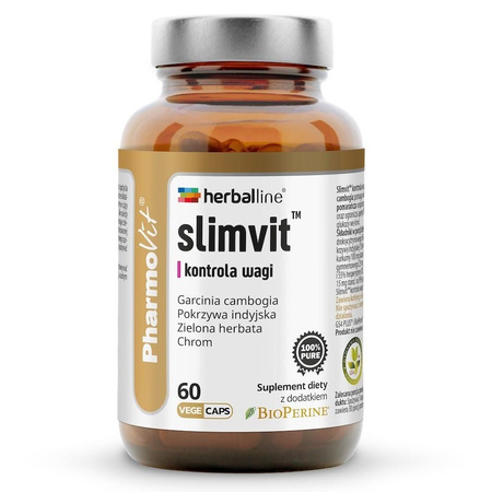 Slimvit kontrola wagi suplement diety 60 kapsułek