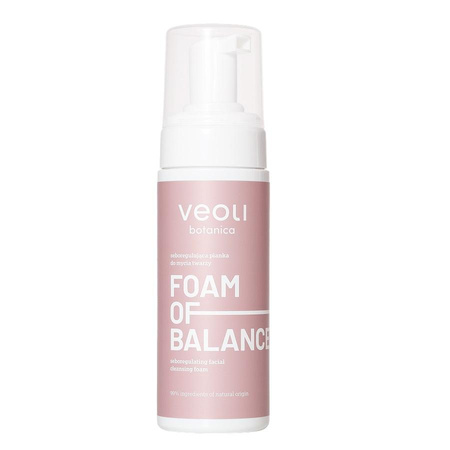Veoli Botanica Foam Of Balance seboregulująca pianka do mycia twarzy 150ml