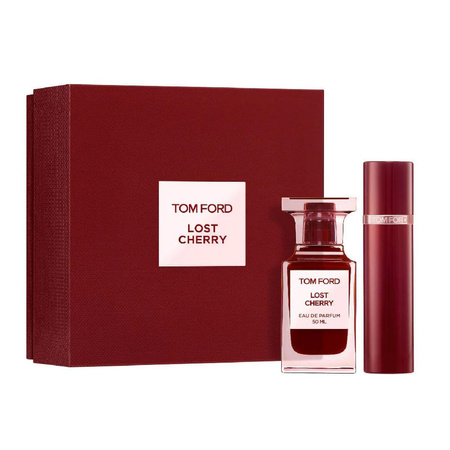 Tom Ford Lost Cherry zestaw woda perfumowana spray 50ml + woda perfumowana spray 10ml