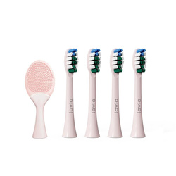 SonicProtect PRO końcówki do szczoteczki sonicznej miękkie Różowe LVTB124PK-HS 5szt