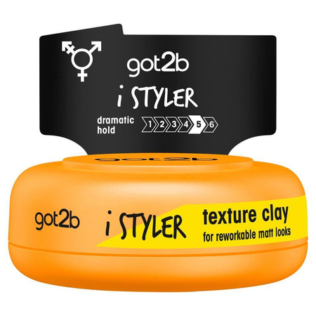 Got2B iStyler Texture Clay matująca glinka do włosów 75ml
