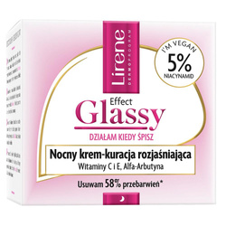 Effect Glassy nocny krem-kuracja rozjaśniająca 50ml