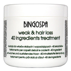 Kuracja do włosów 40 aktywnych składników 500g