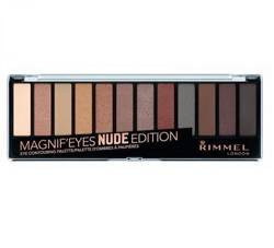 Rimmel Magnif'Eyes Eyeshadow Palette paleta cieni 001 Nude Edition 14,16g