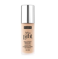 Pupa Milano - Active Light Perfect Skin Foundation SPF10 beztłuszczowy podkład do twarzy 003 Dark Ivory 30ml